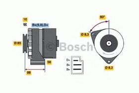 Генератор Bosch 0 986 031 530