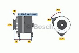 Генератор Bosch 0 986 034 470