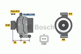 Генератор Bosch 0 986 048 740