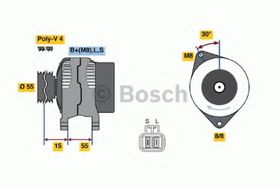Генератор Bosch 0 986 049 191