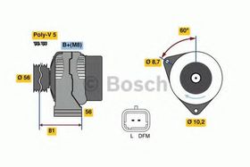 Генератор Bosch 0 986 049 630