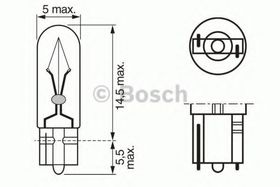 Лампа ближнего света Bosch 1 987 302 513