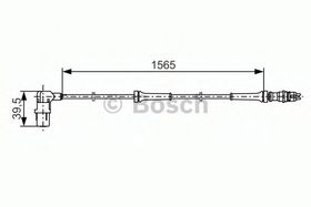 Датчик ABS Bosch 0 265 006 557