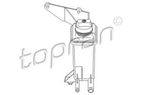 Бачок ГУР Topran 110 509