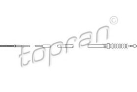 Трос ручного тормоза Topran 102 834