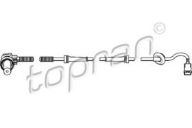 Датчик ABS Topran 109 926