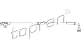 Датчик ABS Topran 110 490