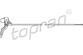 Тросик замка капота Topran 206 218