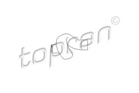 Патрубок радиатора системы охлаждения двигателя Topran 206 880