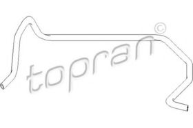 Патрубок радиатора системы охлаждения двигателя Topran 301 431