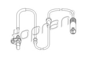 Датчик ABS Topran 501 537