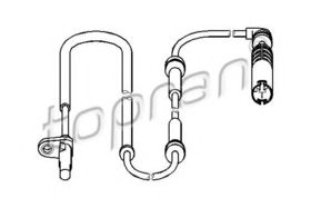 Датчик ABS Topran 501 080