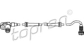 Датчик ABS Topran 721 615
