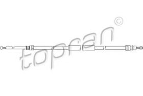 Трос ручного гальма Topran 501 720