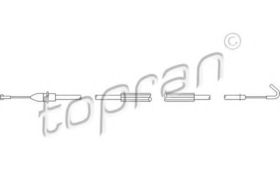 Трос замка двери Topran 113 429