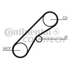 Ремень ГРМ Contitech CT857