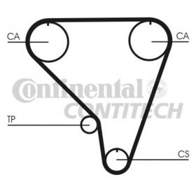 Ремінь ГРМ Contitech CT793