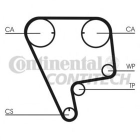 Ремінь ГРМ Contitech CT773
