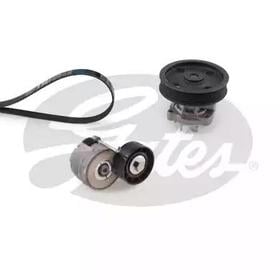 Комплект поликлиновых ремней + помпа Gates KP26PK1320