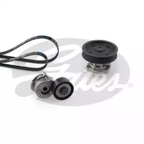 Комплект поликлиновых ремней + помпа Gates KP36PK1320