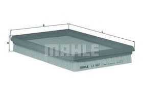 Воздушный фильтр Mahle LX 687