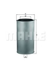 Воздушный фильтр Mahle LX 1255