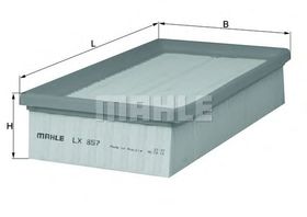 Воздушный фильтр Mahle LX 857