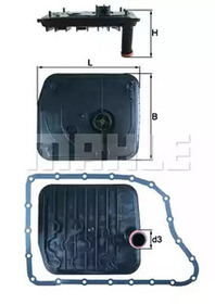 Фільтр АКПП Mahle HX153D