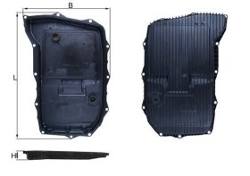 Фільтр АКПП Mahle hx255