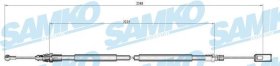 Трос ручного тормоза Samko c0213b