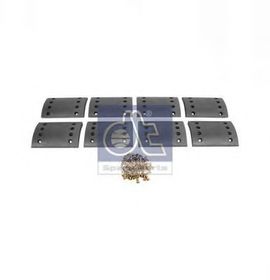 Накладки барабанных тормозных колодок DT Spare Parts 10.33003