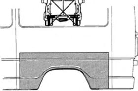 Крило заднє Van Wezel 3070147