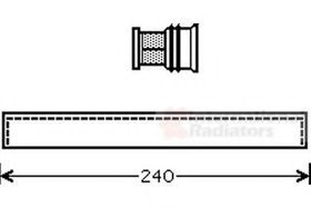 Осушитель кондиционера Van Wezel 5200D096