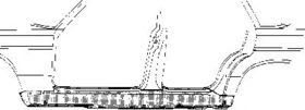 Порог Van Wezel 3010103