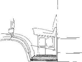 Порог Van Wezel 3070102