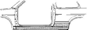 Порог Van Wezel 5824102