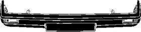 Бампер Van Wezel 5812576