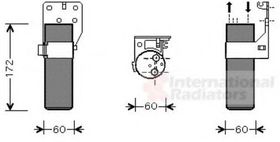 Осушитель кондиционера Van Wezel 4300D355