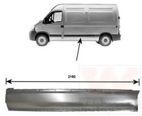 Крыло заднее Van Wezel 4387143