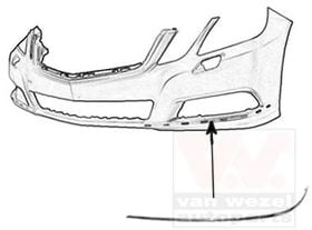 Облицовка бампера Van Wezel 3044581