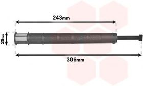 Осушитель кондиционера Van Wezel 0900D249