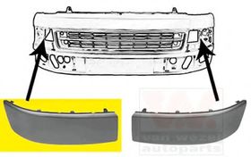 Облицовка бампера Van Wezel 5790586