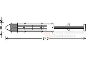 Осушитель кондиционера Van Wezel 7600D012