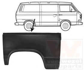 Крило заднє Van Wezel 5870148
