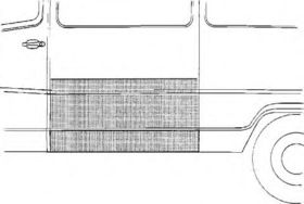 Крило заднє Van Wezel 3070107