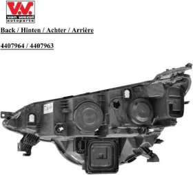Основная фара Van Wezel 4407963