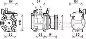 Компрессор кондиционера Van Wezel 8300k208