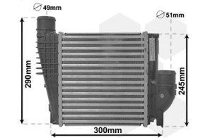 Интеркулер Van Wezel 40004385