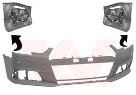Бампер Van Wezel 0346578