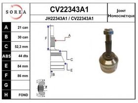 ШРУС EAI CV22343A1K